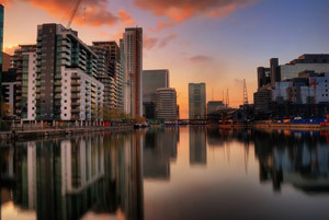 Canary Wharf man and van